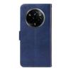 For Realme 14 Pro 5G Leather Wallet Case with Strap Solid Color Phone Stand Cover
