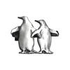 ISHOKUYA Animal Series Unique Tie Clip, Tie Clip, Tie Bar, Parent and Child Penguin