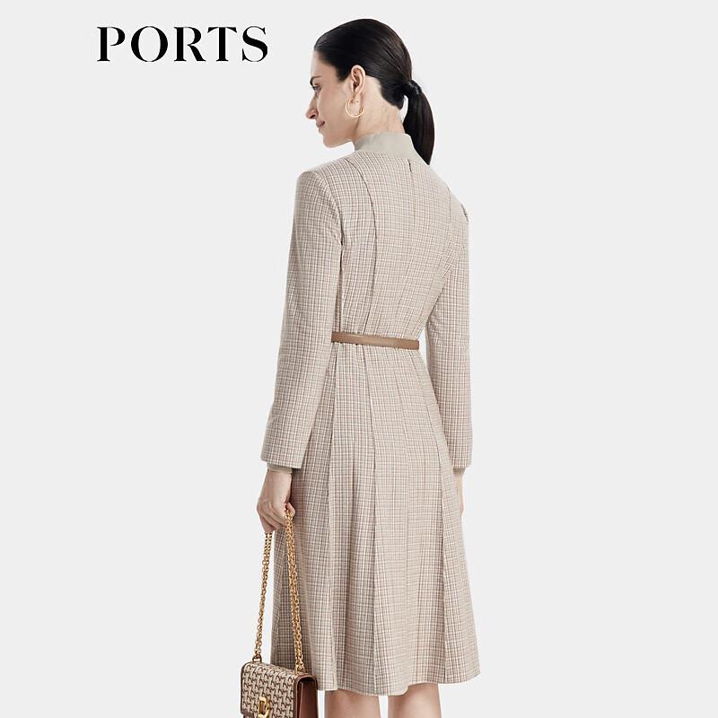 Ports Women's Houndstooth Jacquard Knit Dress