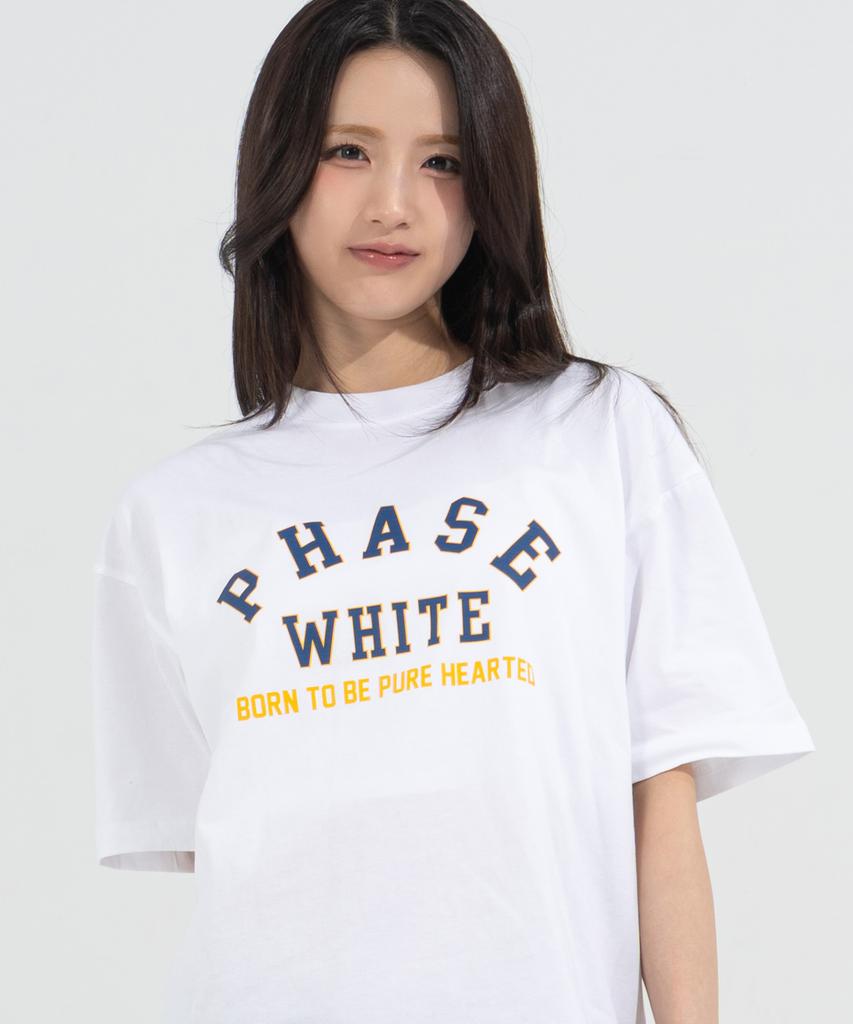 Peijeuhwaiteu [Phase_3] Pw College Tee_White / 8802026-St08