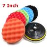 3/5/6/7 Inch Car Polishing Kit Polish Pad Car Polish Buffing Pad Abrasive Disc Sponge Foam Pads Polisher For Headlight Refurbish