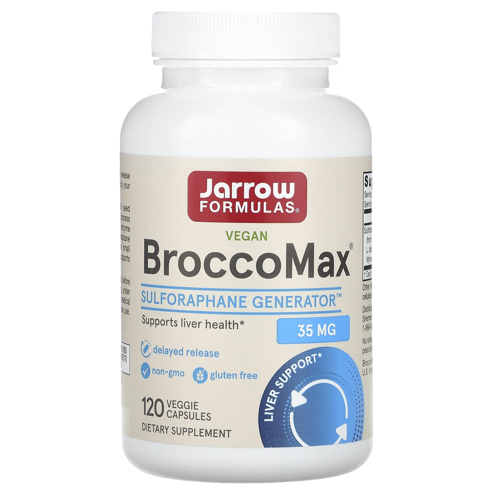 

Vegan Broccomax, 120 Veggie Caps (17.5 Mg per Capsule)