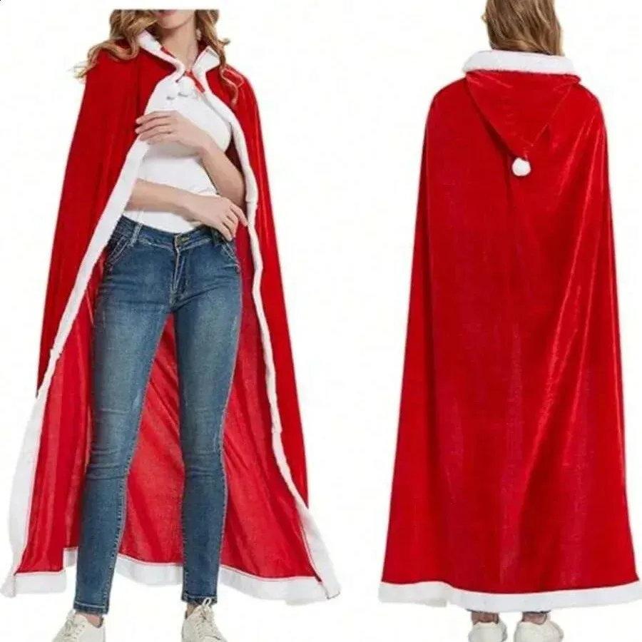 Halloween Themed Stage Cloak With Faux Fur For Theatrical Shows