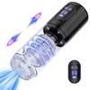 Automatic Telescopic Male Masturbator Cup Thrusting Rotation Sucking Masturbation Vagina Pusssy Blowjob Adult Sex Toys For Men