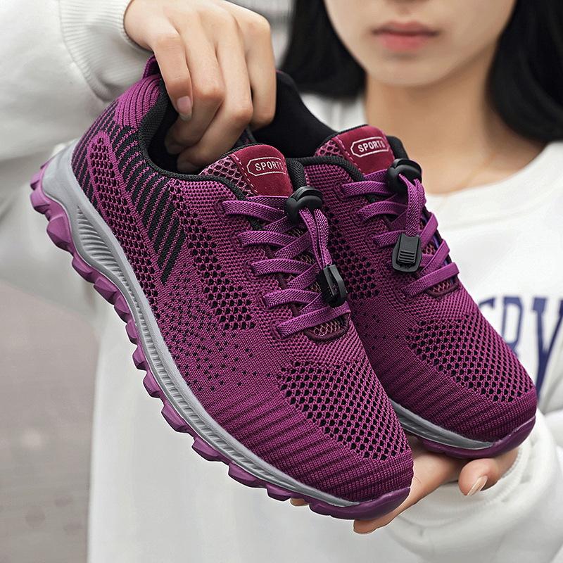 JinshiyuanShu Damskie buty casualowe obróbka na zamówienie buty do biegania dla par oddychające buty z siateczki miękka podeszwa wygodne buty sportowe