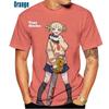 Japansk Anime Jente Himiko Toga Herre/dame Mote Slim 3D-trykk T-skjorte Casual Rundhals Topp Herre Oversize Klær