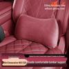 Nio ES8 Lumbar Support Cushion: Suede Velvet Seat Back and Bottom Pad for 26 Models.