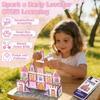 Magnetische Bausteine für Kinder - Prinzessinnenburg Magnetische Fliesen Spielzeug für 3-8 Jährige Mädchen & Jungen Geburtstags-Weihnachtsgeschenke - STEM Lernspielzeug