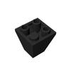 Non-Toxic Moc 10Pcs 3676 Inverted 45 2X2 Building Blocks Kit Double Convex Slope Plate Bricks Educational Diy Toy Children Birthday Gifts