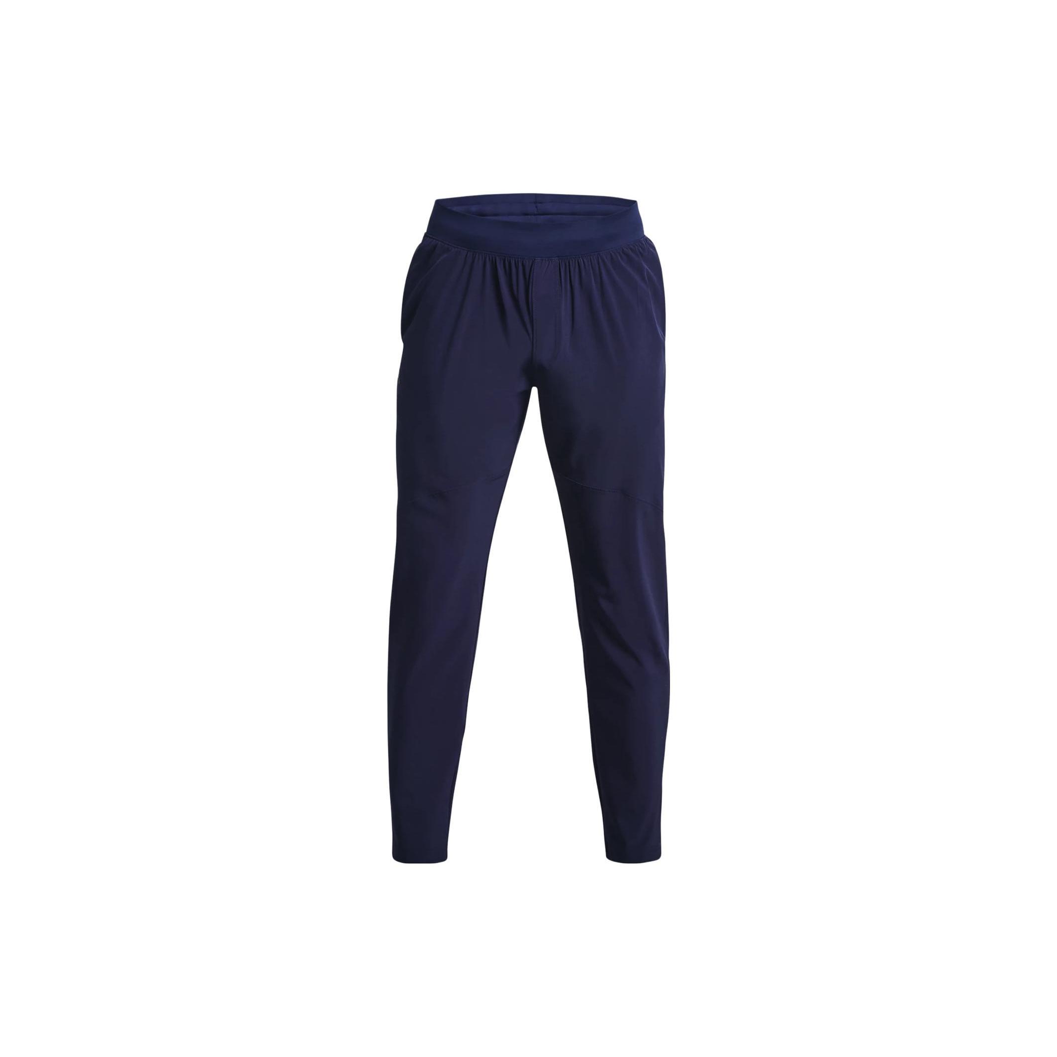 Under Armour Stretch Woven Pants Navy Blue Men s 1366215-410 XXL