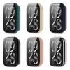 Glass+Case for Xiaomi Mi Band 9 Pro SmartWatch All-Around Screen Protector PC Bumper for MiBand 8 9 Pro Tempered Glass Accessories