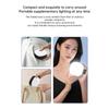 Rechargeable Magnetic LED Circle Light For Smartphone Rotating Angle Individual Portrait Mirror Portable Studio Lighting Type C Charging