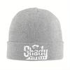 New Shady Records Collection Eminem Knitted Caps For Women Unisex Beanie Autumn Winter Hat Acrylic Hip Hop Music Album Crochet