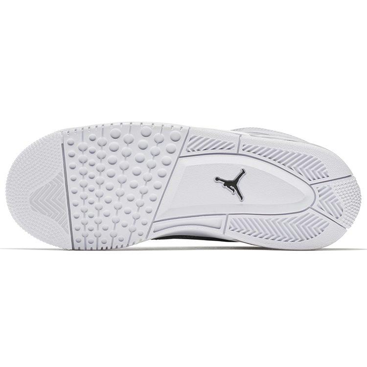 Jordan Flight Origin 4 White Black GS 921201-100