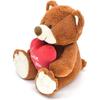 I Love You! 10' Teddy Bear with Red Heart, Soft Plush Bear Doll Stuffed Animal Toys Valentines Day Decor Gifts for Her / Girlfriend Lover Mom Kids (B