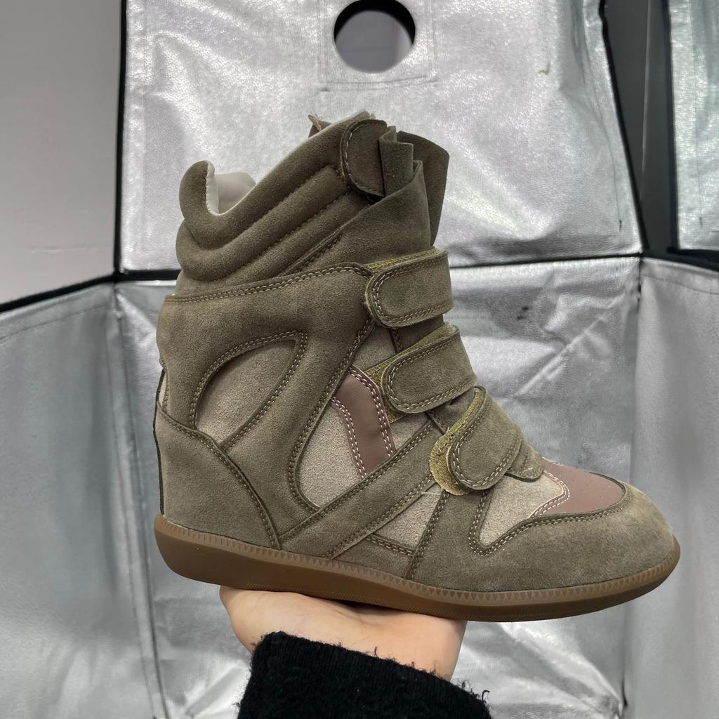 Actual Photos of Celebrity's Same Style Women's High-top Shoes