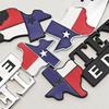 New 1pc 3D Metal Car Sticker Logo TEXAS EDITION Star Rear Trunk Badg Fender Side Emblem Decals For Chevy GMC SILVERADO SIERRA