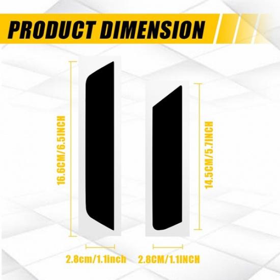 For Chevy Camaro 2010-2015 Blackout Side Marker Vinyl Lights Tint Film Precut