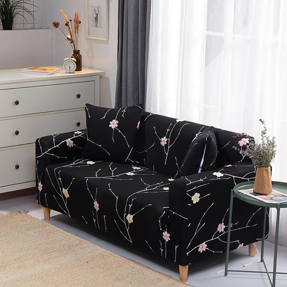 Luxury Stretch Sofa Cover Full Elastic Slipcovers Nordic Style Anti Slip Sofa Protector