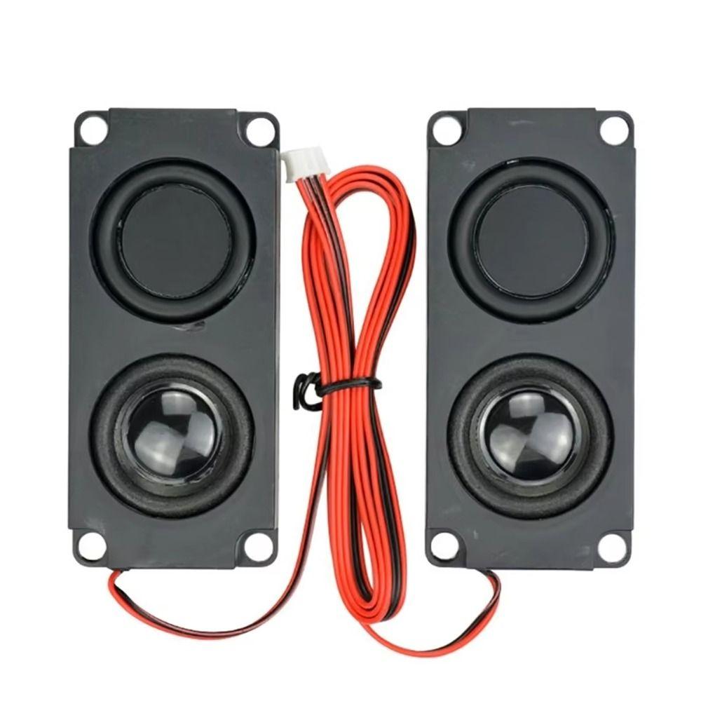 2Pcs 40mm Audio Cavity Speaker  for LED TV Monitor Portable Audio Equipment