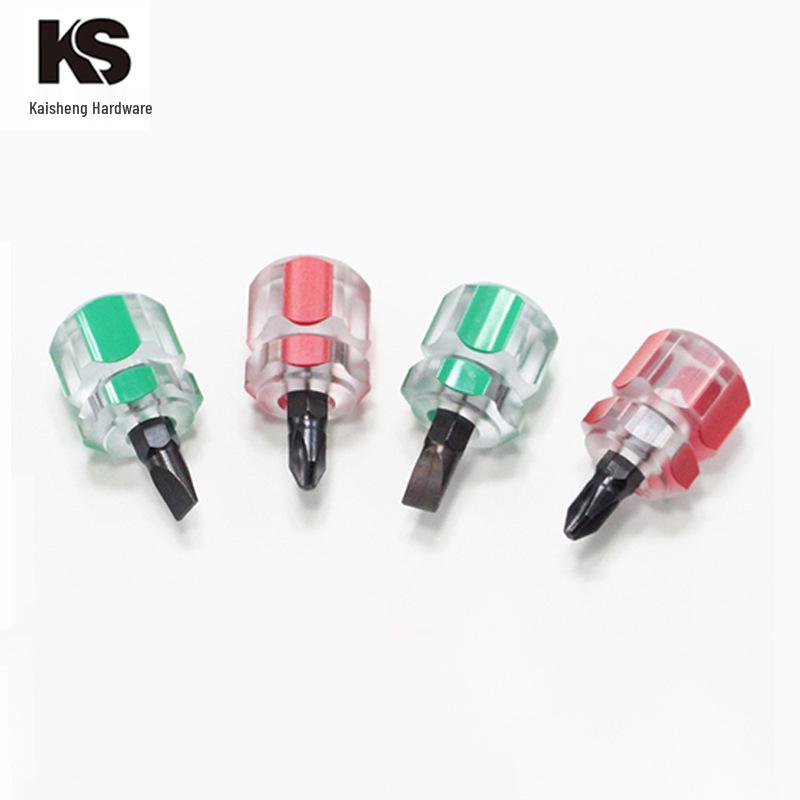 

Mini Magnetic Screwdriver with Radish Head for Car Mudguard Flat Carrot Head 12*38