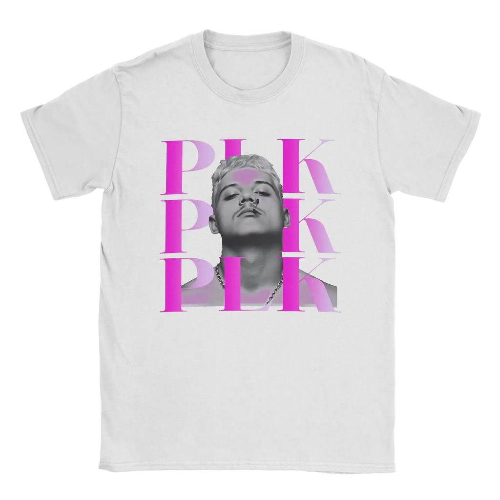 Rapper Plk Face T Shirt for Men 100% Cotton Funny T-Shirt Crewneck  Tee Shirt Short Sleeve Clothing Plus Size