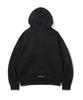 Butterfly Sportswear Original Embroidered Logo 2-Way Zip-Up Hoodie Black