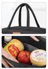 Japanese-Style Insulated Lunch Bag - Large Capacity, Waterproof Bento Bag for Students & Office Commutes