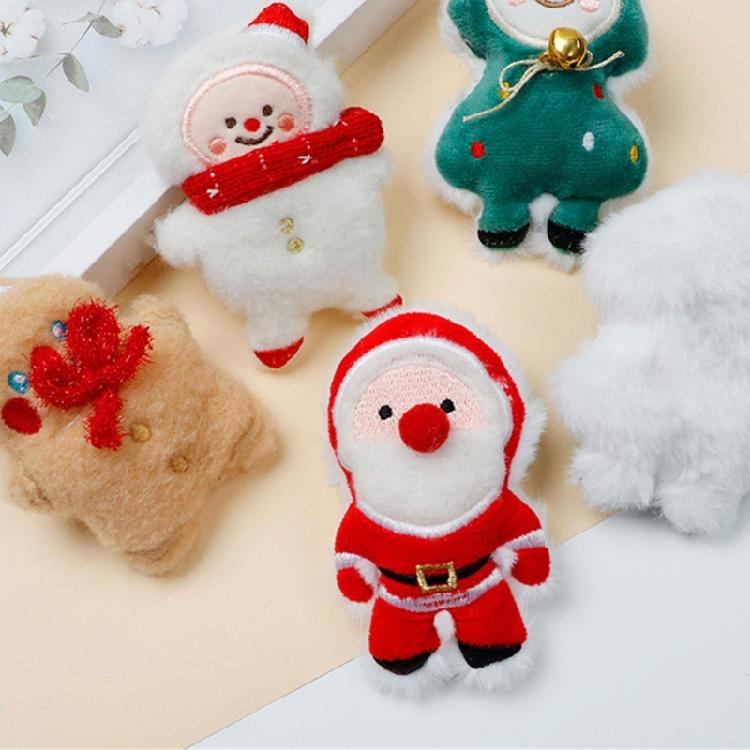 Christmas Brooch Pins for Women Lovely Badge Breastpin Santa Claus Lapel Pins Snowman Badge Pins