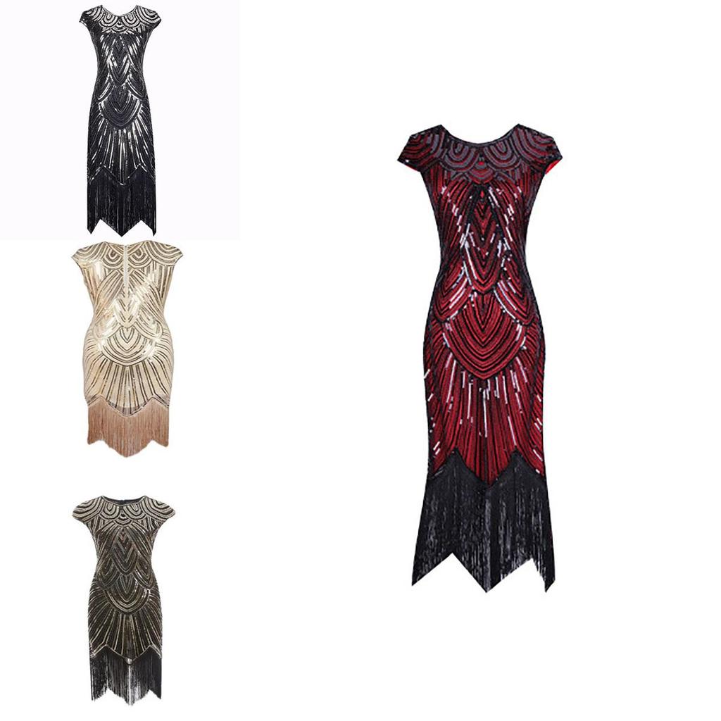 Elegant Flapper Costume For Great Gatsby Parties And Fancy Evening Events