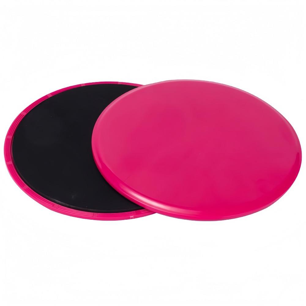 2pcs Full-Body Workout Yoga Sliding Discs Solid Color Workout Equipment  Household Pilates