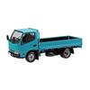 Aoshima Bunka Kyozai Rakupura Snap Kit Hino Dutro Plataforma Plana Escala Kit de Modelo de Plástico Ltda.. (AOSHIMA) Não. 23-TE (Turquesa) 1/32 Pré-colorido