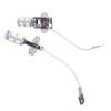 LyxosVee 2PCS Car H3 Socket 9 White 5050, SMD LED Fog Light Fog Light Lamp DC