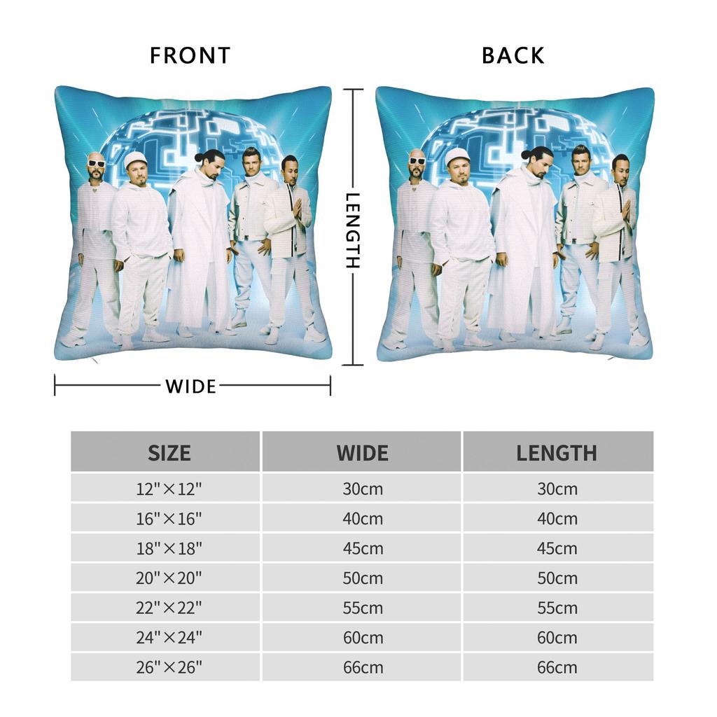 BSB Band B-Backstreet Boys Kissenbezug Neuheit Kissenbezug Druck Kissenbezüge Für Sofa Schlafzimmer Heimdekoration