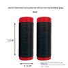 1 Coppia Coprimanubrio in Silicone per Moto Universale Autoretraente Antiscivolo Anti Vibrazione Manopole Moto Copri Manopole