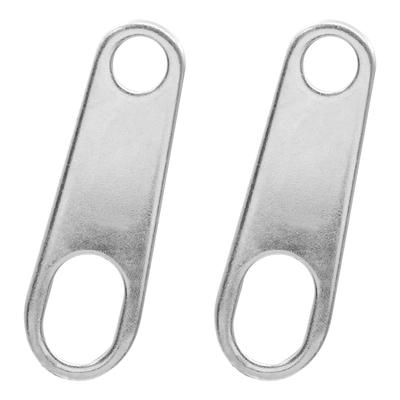 Biqing 2pcs Motorcycle Turn Signal Stay, Motorcycle Turn Signal Stay, Base Bike Turn Signal Bracket, Easy Installation, Silver