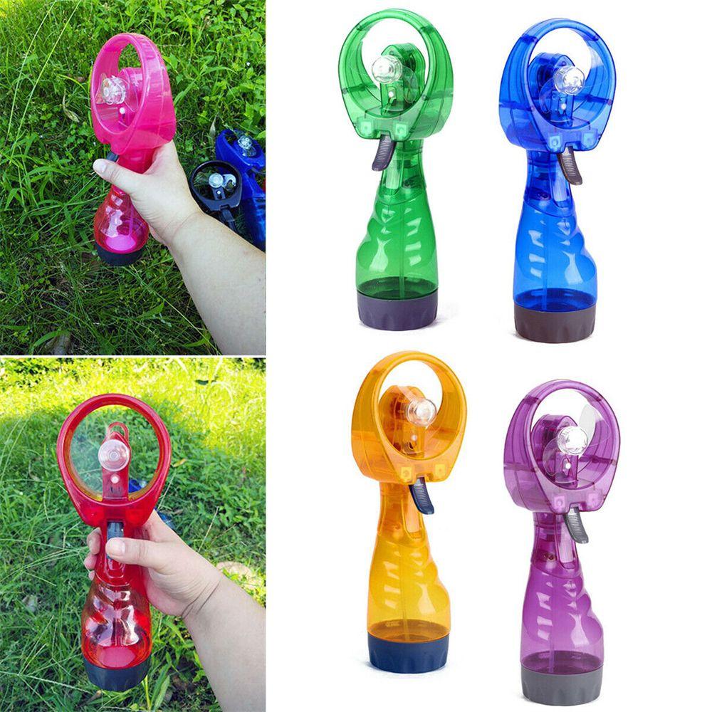 

Portable Hand Held Battery Power Fan Air Water Mist Bottle Cooling Spray Office белый