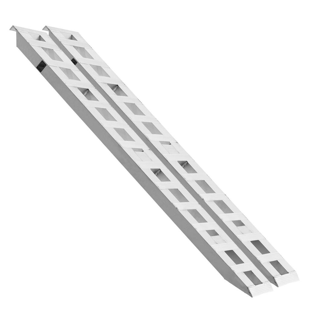 72" X 15" Aluminum Ramps 6000 LBS Capacity Loading Ramps 2PCS