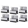 6PCS Roof Rack Mount Kit RV Roof Mount Kit Roof Rack Brackets Easy tallation For Solar Panel Camping