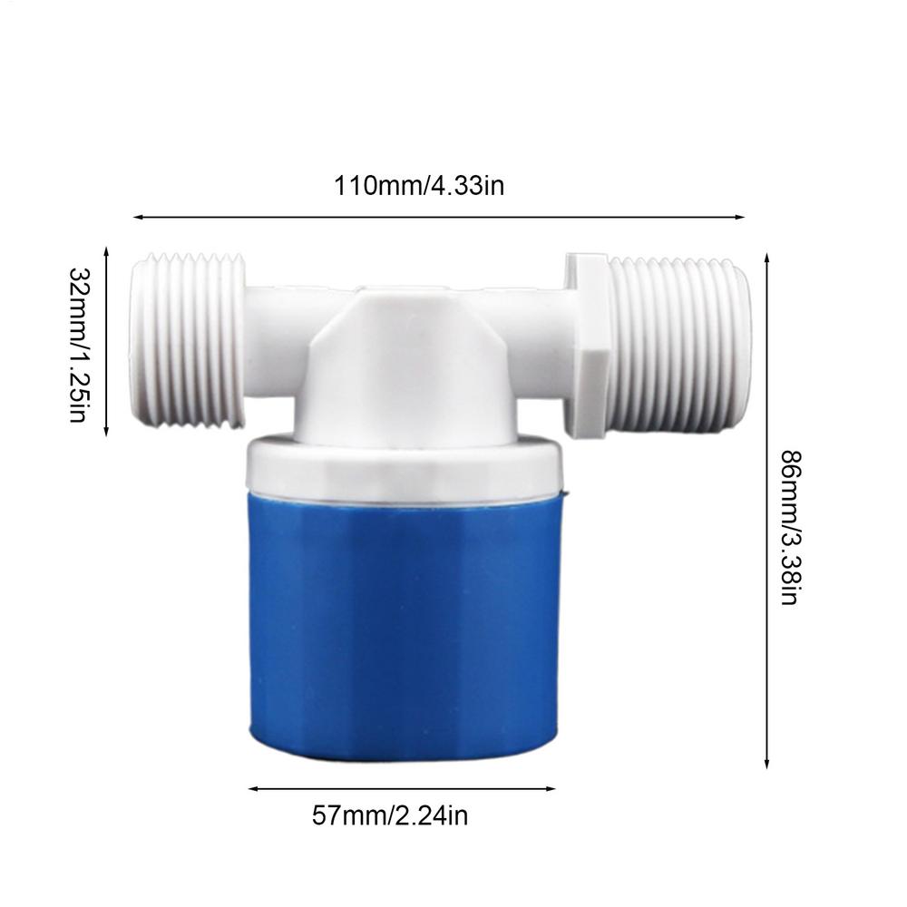 3/4" 1" Automatic Water Level Control Float Valve Ball Cocks For Water Tank Tower Pool Inlet Valve With Auto Stop Switches