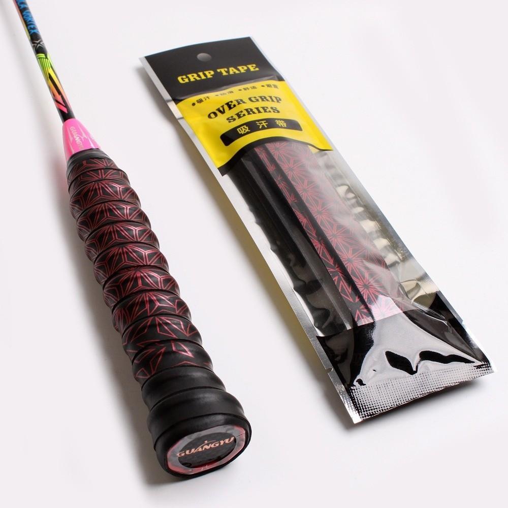 Anti-slip Badminton Handle Wrap Tape Sweat-Absorbent Tennis Racket Grip Tape Outdoor Sports