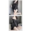 Sexy Underwear Boyfriend Style Women's Shirt Sexy Flirting Large Size Pajamas Pure Desire Thin White Nightdress Loungewear