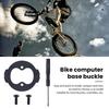 Bike Computer Base Buckle for Garmin 540/840 Lightweight Aluminum Alloy Bicycle Computer Mount Adapter Cover Replacement Repair Parts Accessories