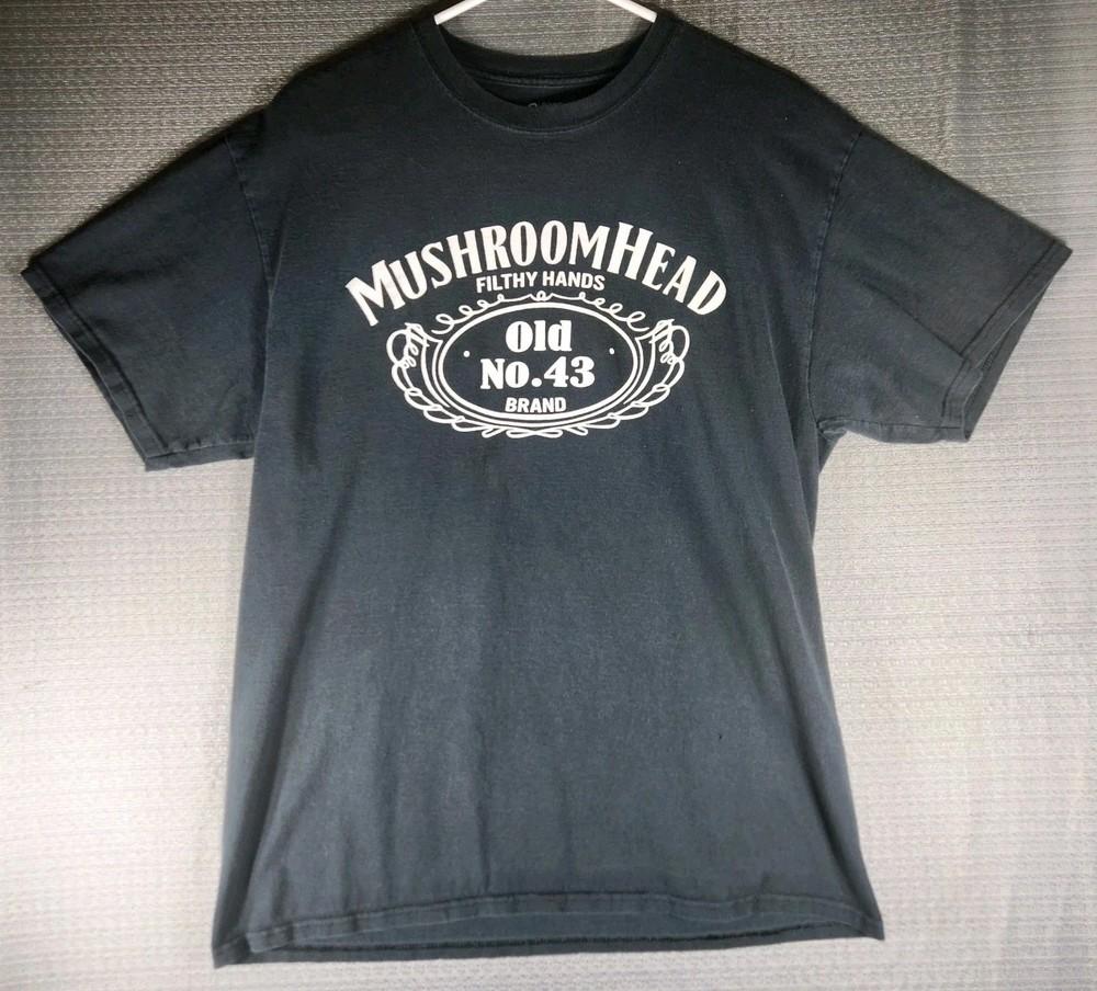 

Mushroomhead Filthy Hands Mens Black Graphic Tee Heavy Metal Rock Unisex T-Shirt L