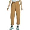 Nike Solid Color Breathable Versatile Mid-Rise Straight Leg Casual Pants Women Bottoms Orange FQ3059-224