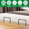 2Pcs Nonslip Mattress Slide Stopper Metal Mattress Gaskets Adjustable Mattress Retainer Bar Furniture Accessories for Bedroom
