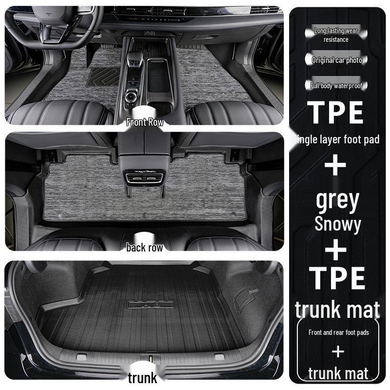 Fengyun A9L TPE Floor Mats 2025: Thickened, Wear-Resistant, Full Surround & Door Sill Coverage