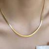 Women Necklace Snake Bone Chain No Pendant Two Color Available Women Dating Daily Wear Banquet Work Party Neck Jewelry Holiday Gift
