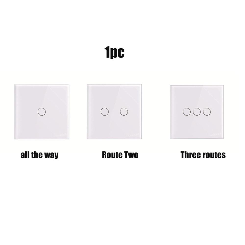 Intelligence Touch Sensor Switch Touch Control Smart Switch Touch Panel Switch Home Wall