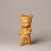 Nezha Series Handcrafted Taihang Cliff Cypress Wood Carving – Exquisite Desktop Ornament